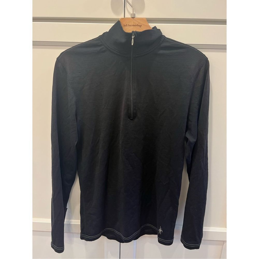 Smart wool quarter zip wool base layer preppy flawed minimalist ski